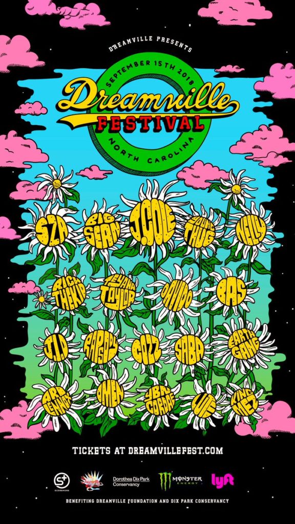 DREAMVILLE FEST LINEUP — Dreamville